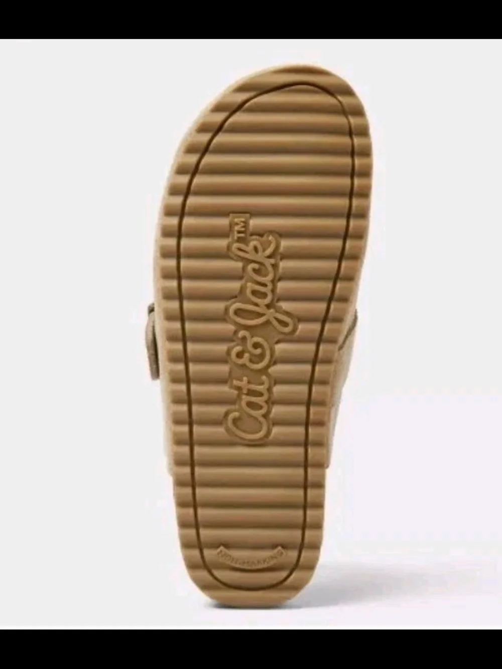 Cat & Jack Kids Tate Clogs Slip-on, Contoured Footbed, Flexible Outsole Size 2